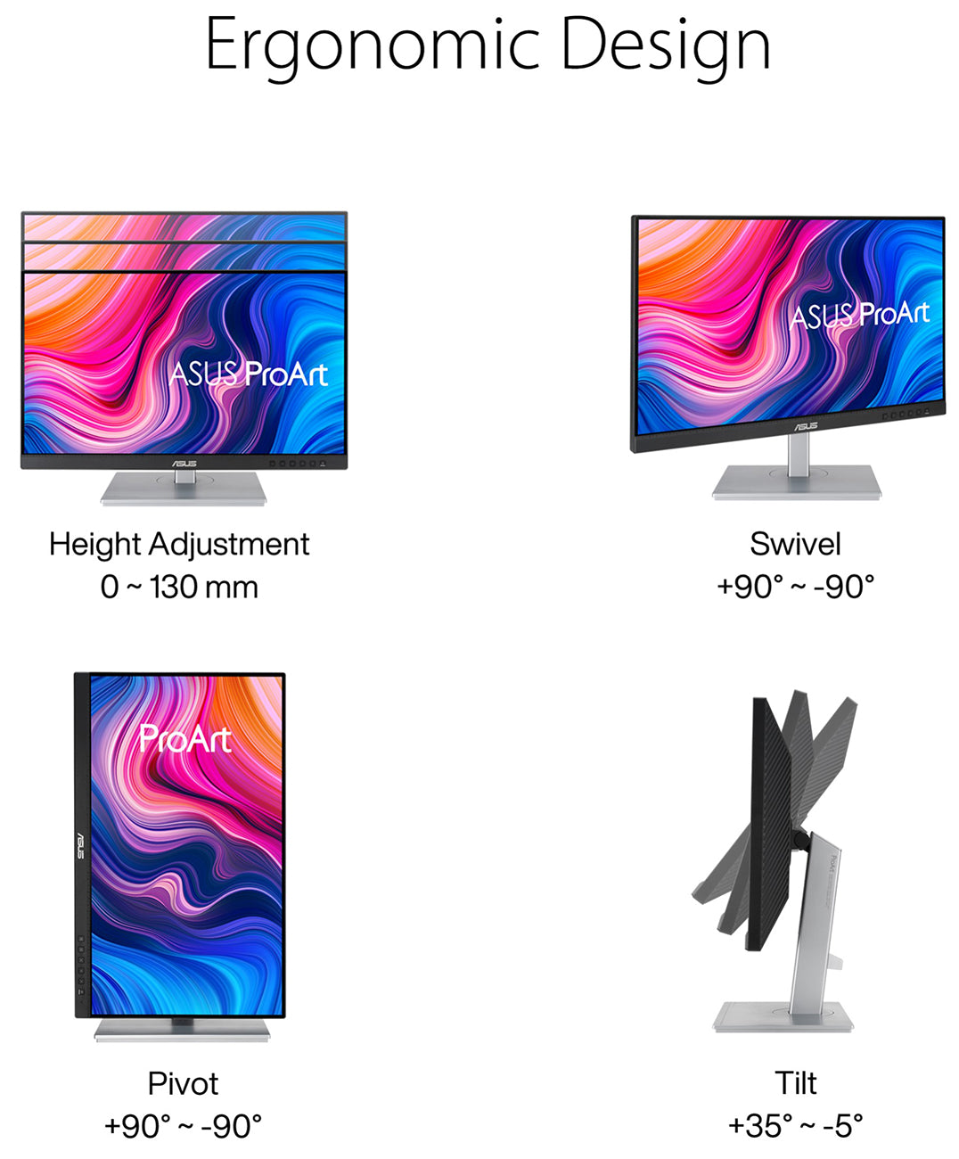 ASUS 23.8" ProArt Display 1080P Full HD Monitor - PA247CV - image 4