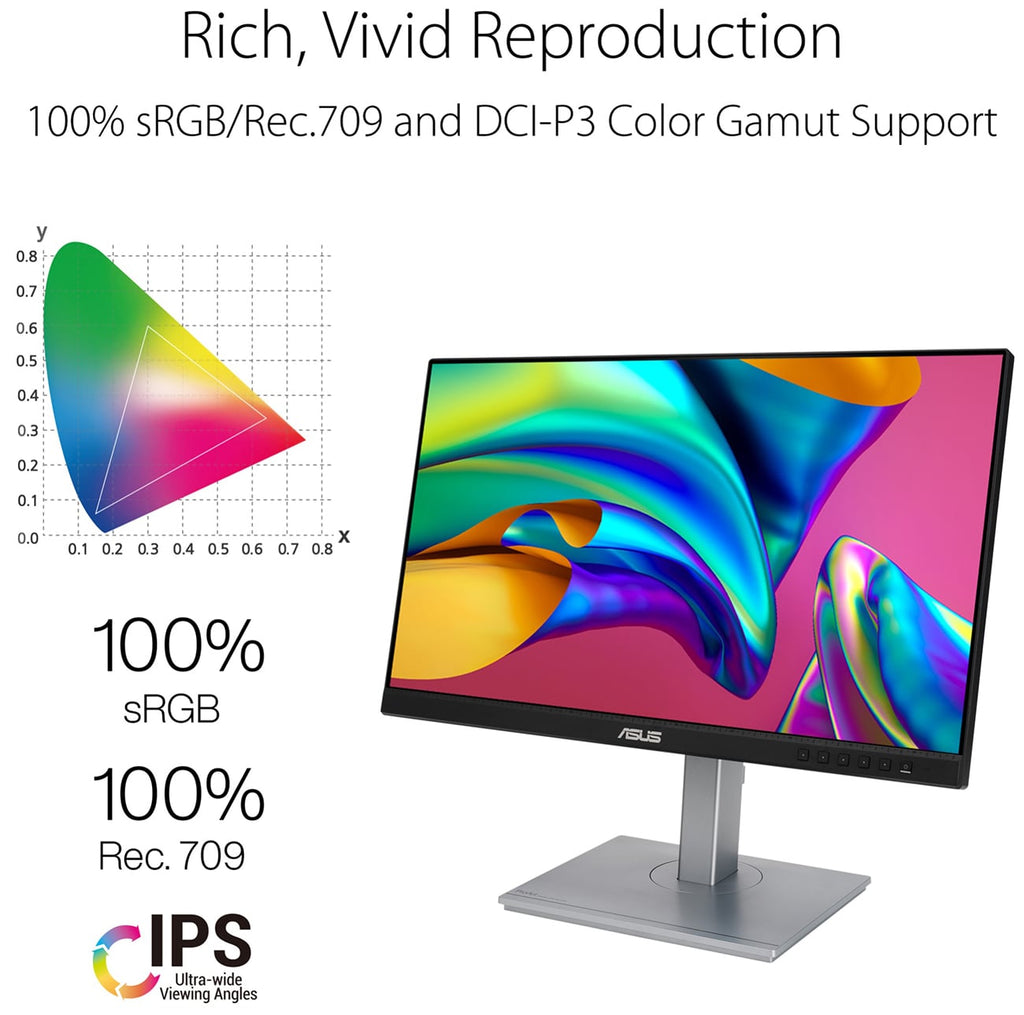 ASUS 23.8" ProArt Display 1080P Full HD Monitor - PA247CV - image 3