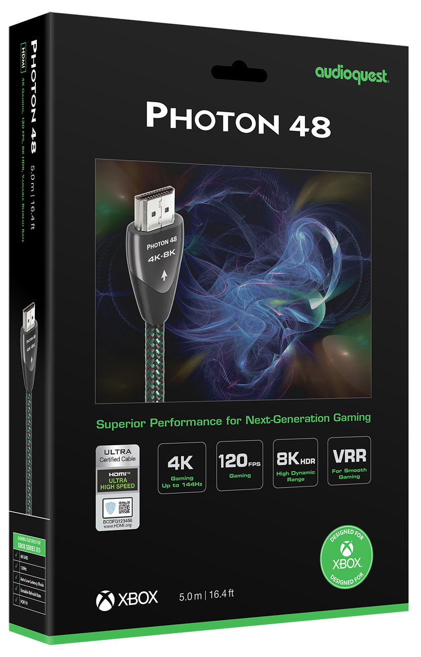 AudioQuest Photon 48 3 Meter (9.8 Feet) 2.1 HDMI Cable For Xbox - HDM48PHO300 - image 8