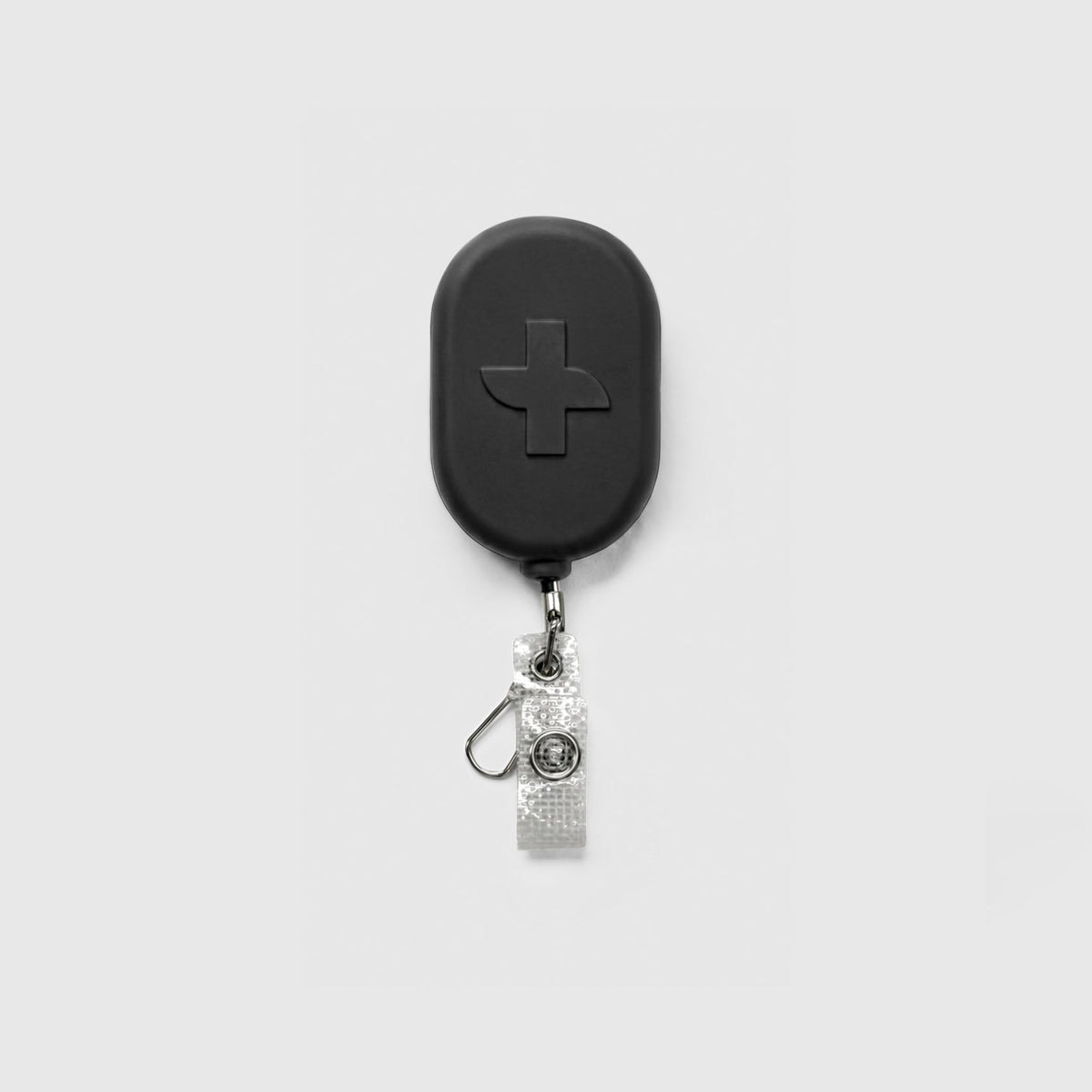FIGS Logo Badge Reel - Black