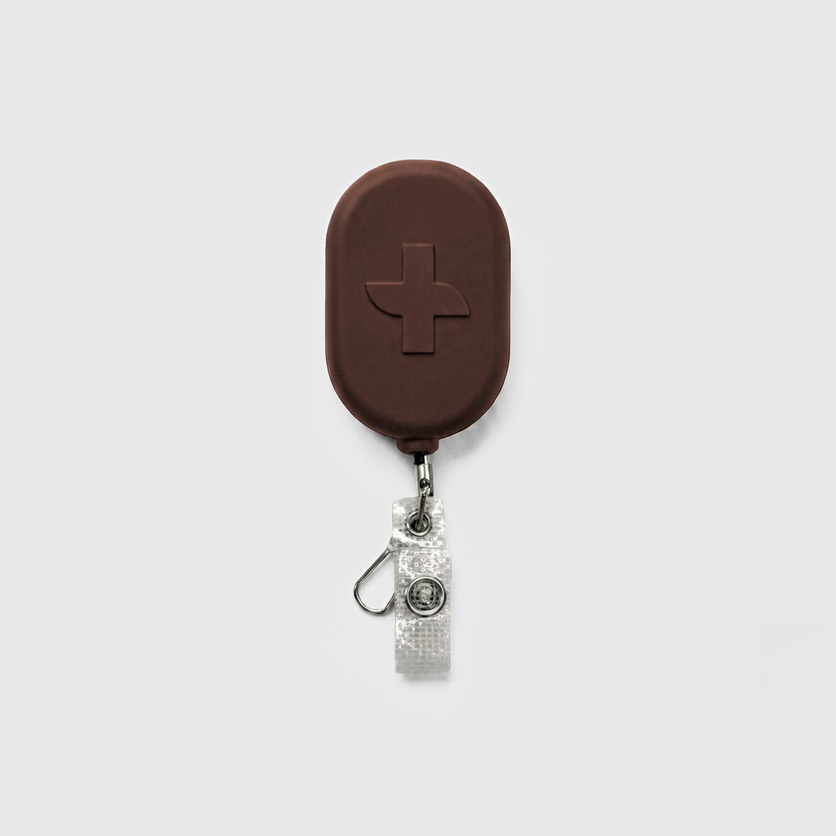 FIGS Logo Badge Reel - Espresso