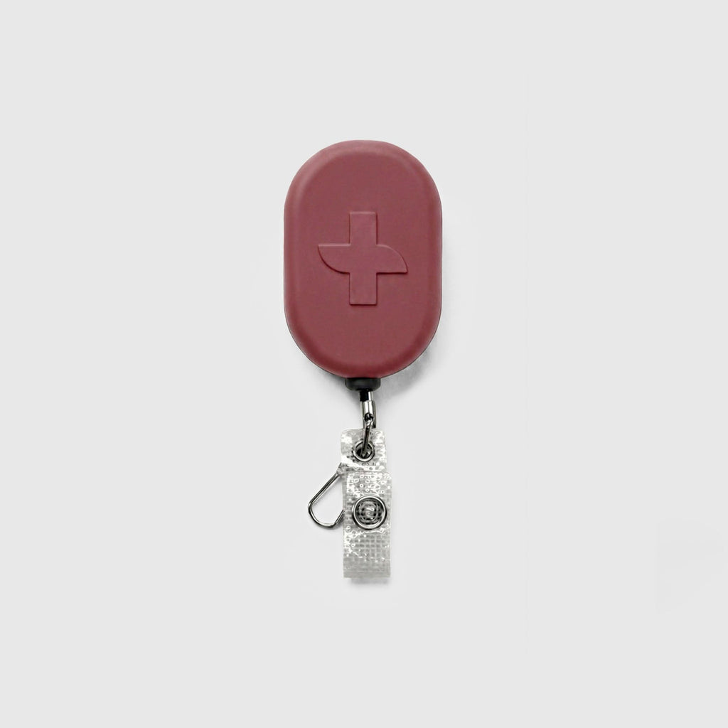 FIGS Logo Badge Reel - Mauve