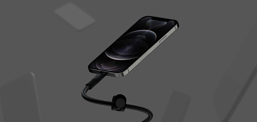 Belkin BOOST CHARGE 10 Feet Black USB-C To Lightning Connector Cable - CAA011BT3MBK - image 6