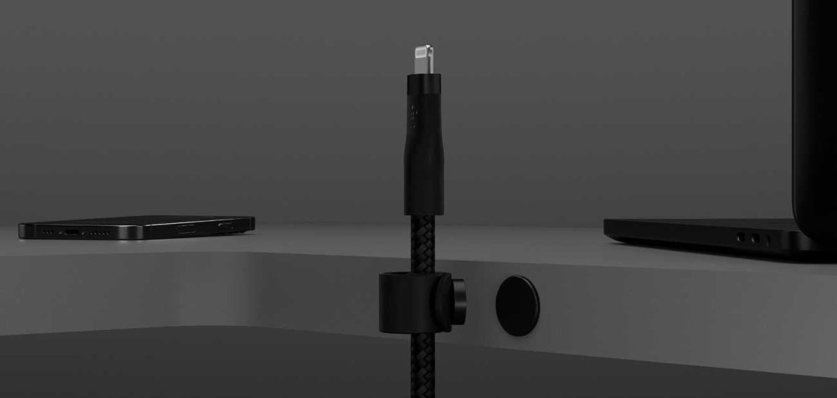 Belkin BOOST CHARGE 10 Feet Black USB-C To Lightning Connector Cable - CAA011BT3MBK - image 7