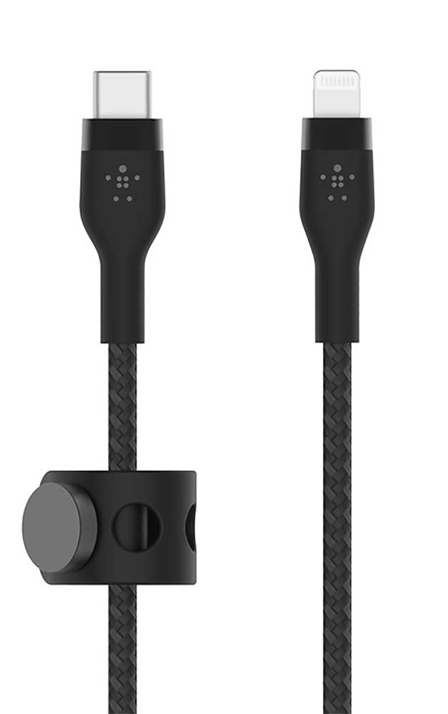 Belkin BOOST CHARGE 10 Feet Black USB-C To Lightning Connector Cable - CAA011BT3MBK - image 1