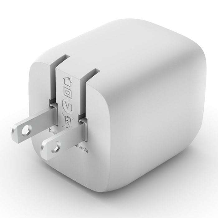 Belkin BOOST CHARGE Pro 45W Dual USB-C GaN Wall Charger With PPS - WCH011DQWH - image 4