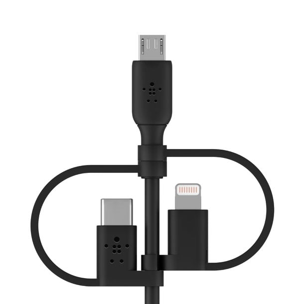 Belkin BoostCharge Black 3.3 Foot Universal Cable - CAC001BT1MBK - image 3