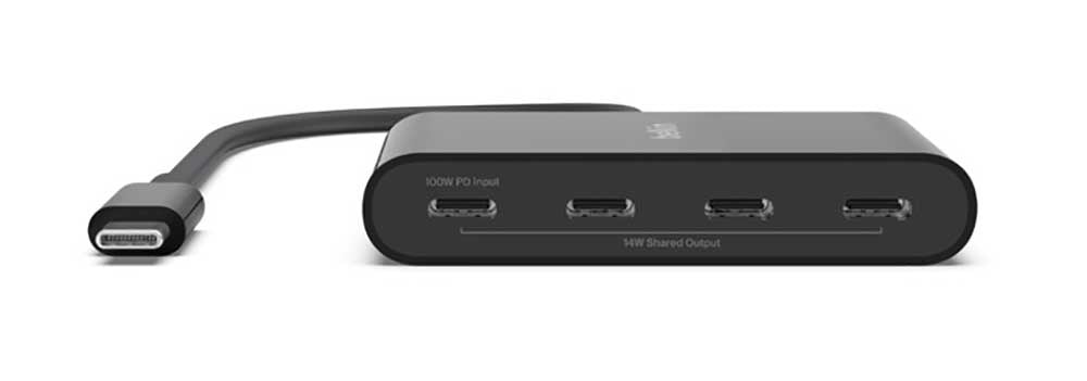 Belkin Connect USB-C to 4-Port USB-C Hub - AVC018BTBK - image 2