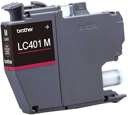 Brother Standard-Yield Magenta Ink Cartridge - LC401MS - image 4