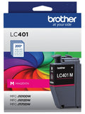 Brother Standard-Yield Magenta Ink Cartridge - LC401MS - image 1
