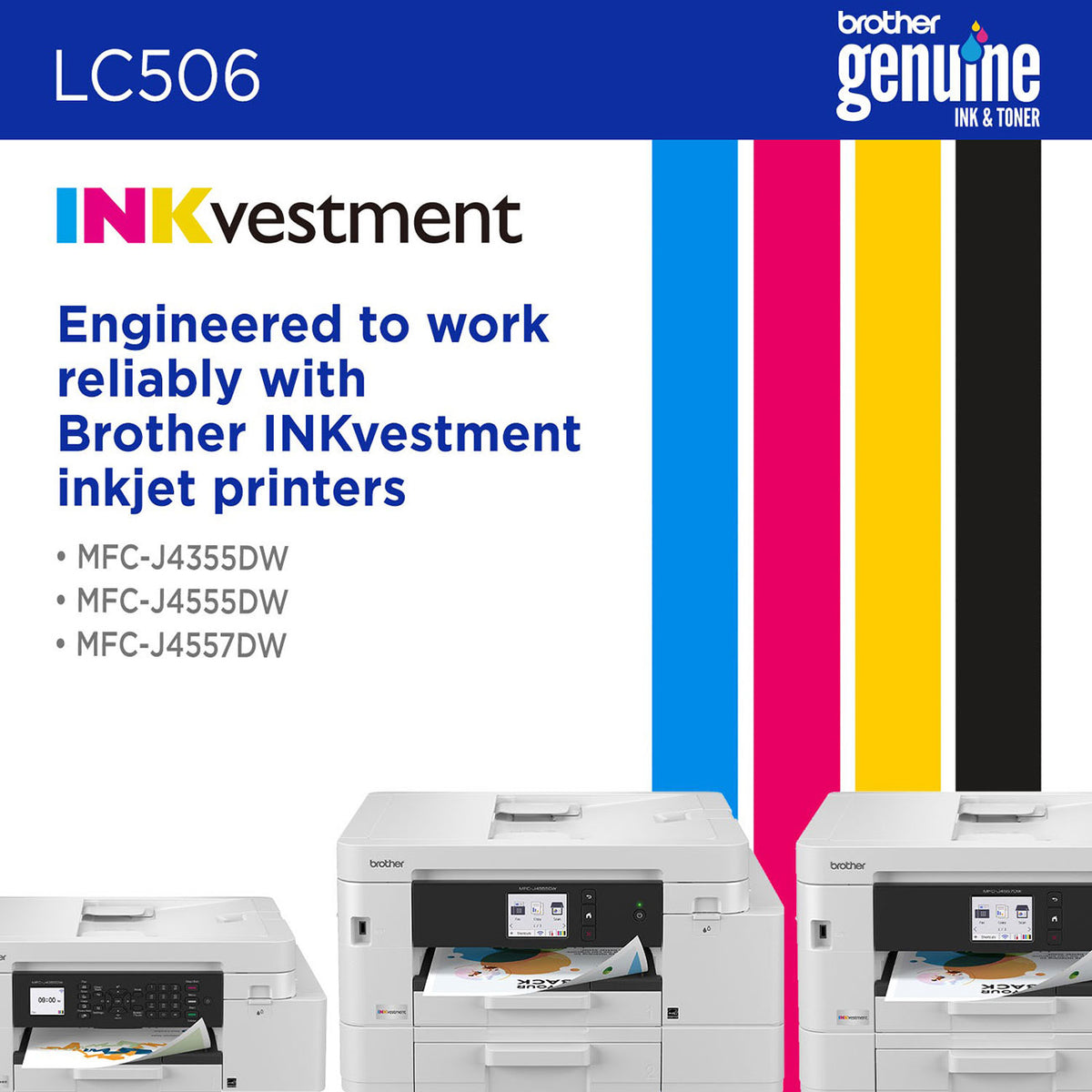 Brother Standard Yield Black Ink Cartridge - LC506BKS - image 3
