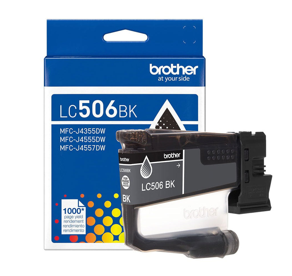 Brother Standard Yield Black Ink Cartridge - LC506BKS - image 1