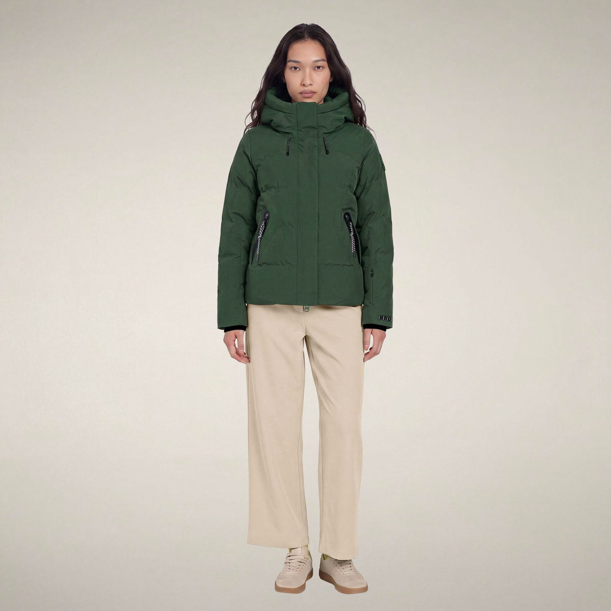 Women's Parka Cho Oyu in Green Pastures