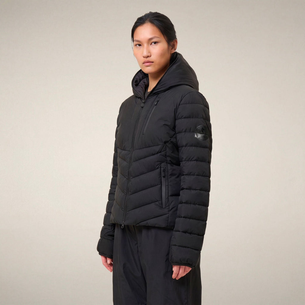 Women's Puffer Jacket Natasha in Black