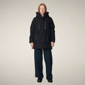 Women's parka K2 in black