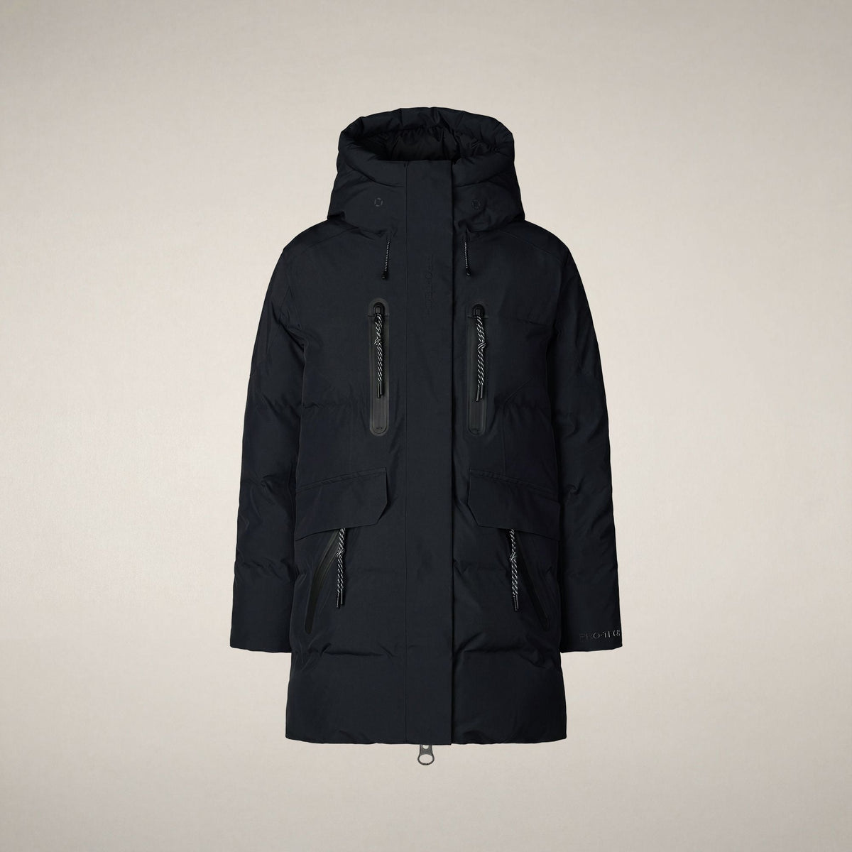 Women's parka K2 in black