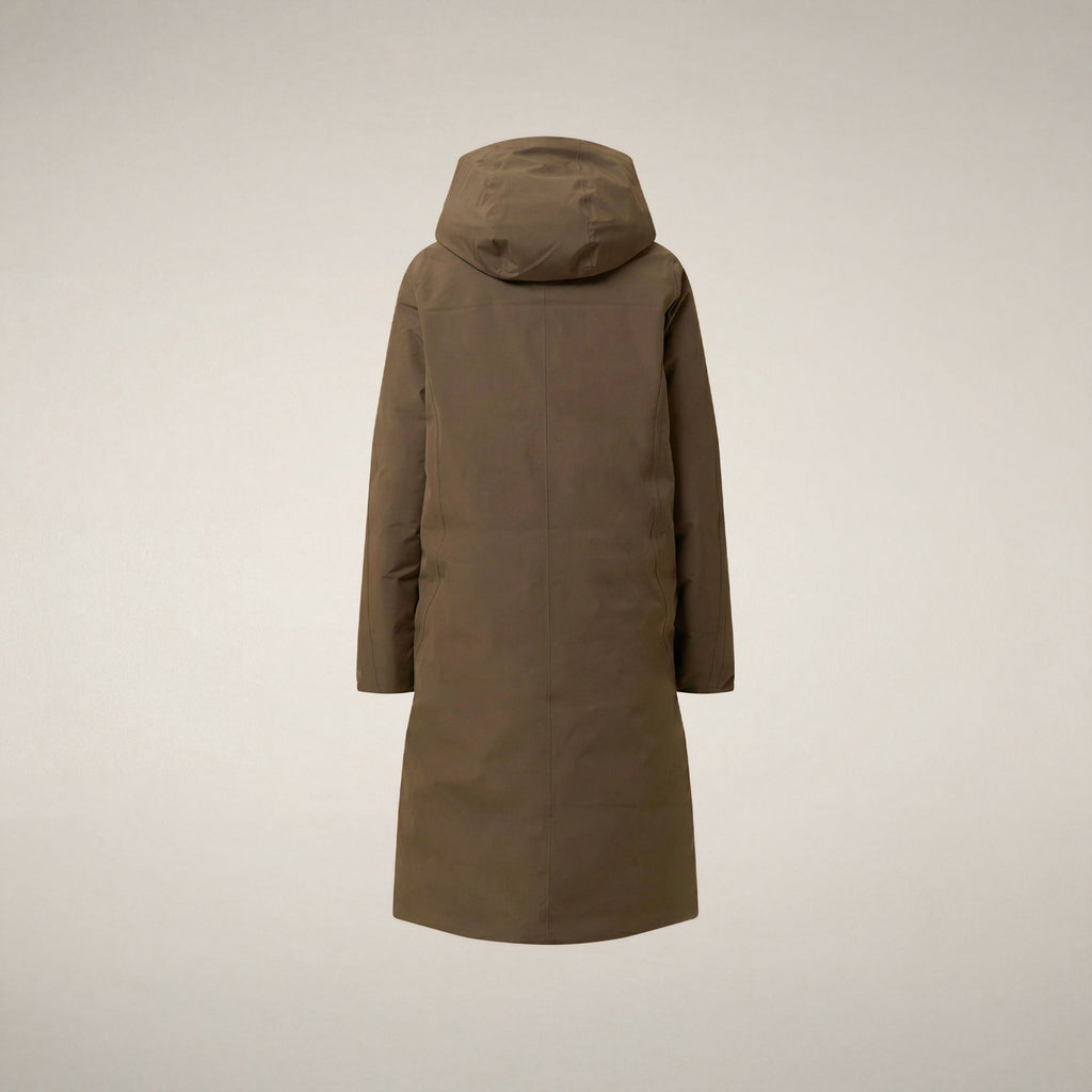 Women's Parka Kataina in Major Brown