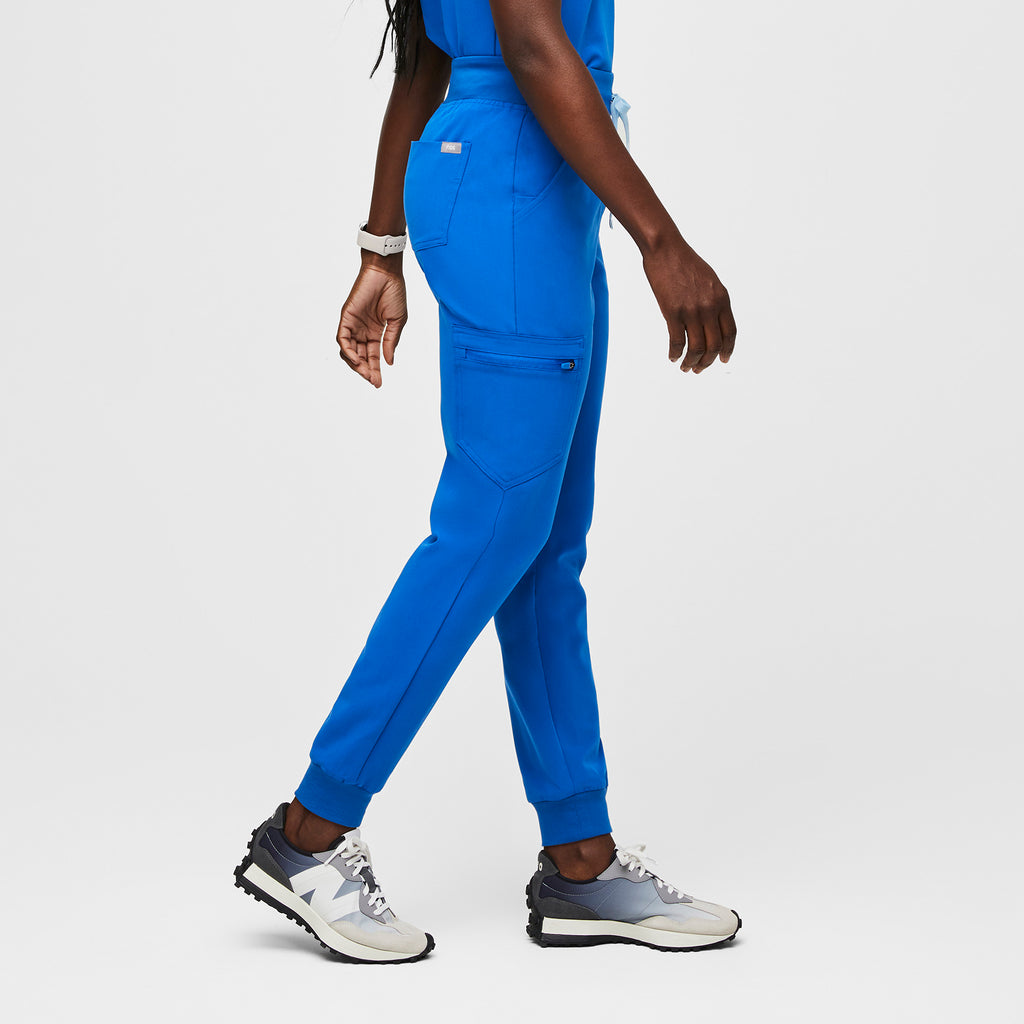 Zamora High-Rise Jogger Scrub Pant™ - Royal Blue