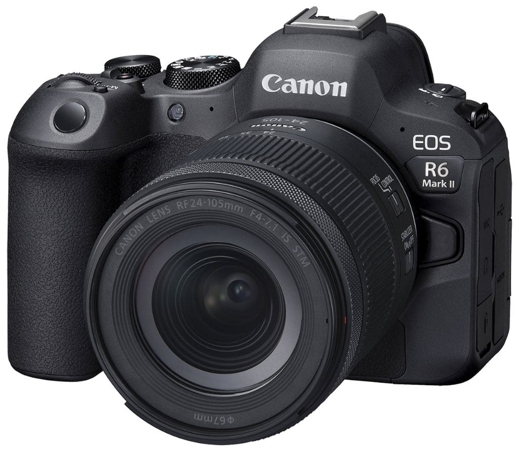 Canon EOS R6 Mark II Mirrorless Camera RF24-105mm F4-7.1 IS STM Lens Kit - 5666C018 - image 3
