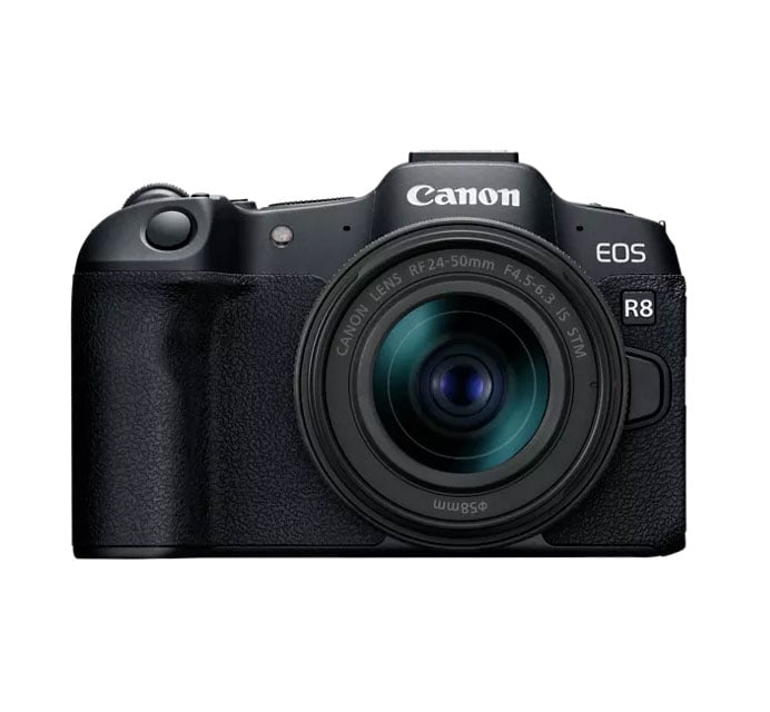 Canon EOS R8 RF24-50mm F4.5-6.3 IS STM Lens Kit - 5803C012 - image 1