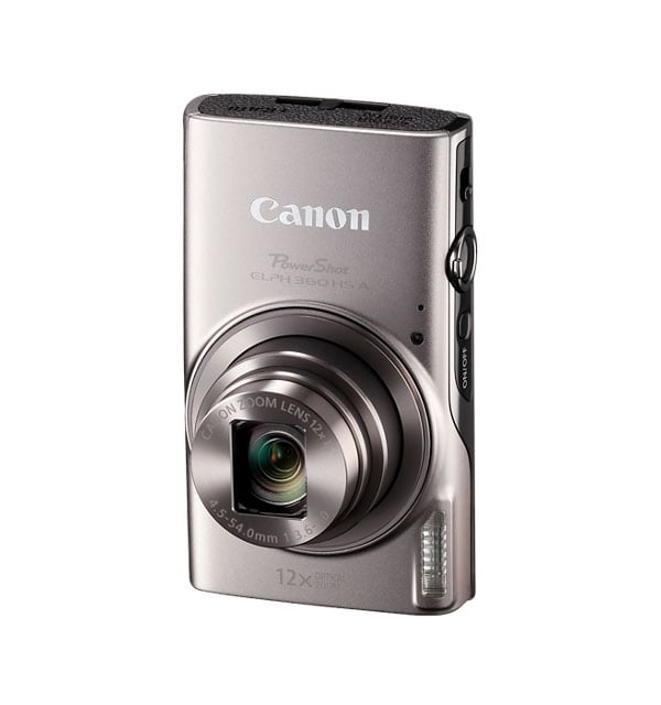 Canon PowerShot ELPH 360 HS A 20.2 Megapixel Digital Camera In Silver - 7283C001 - image 3