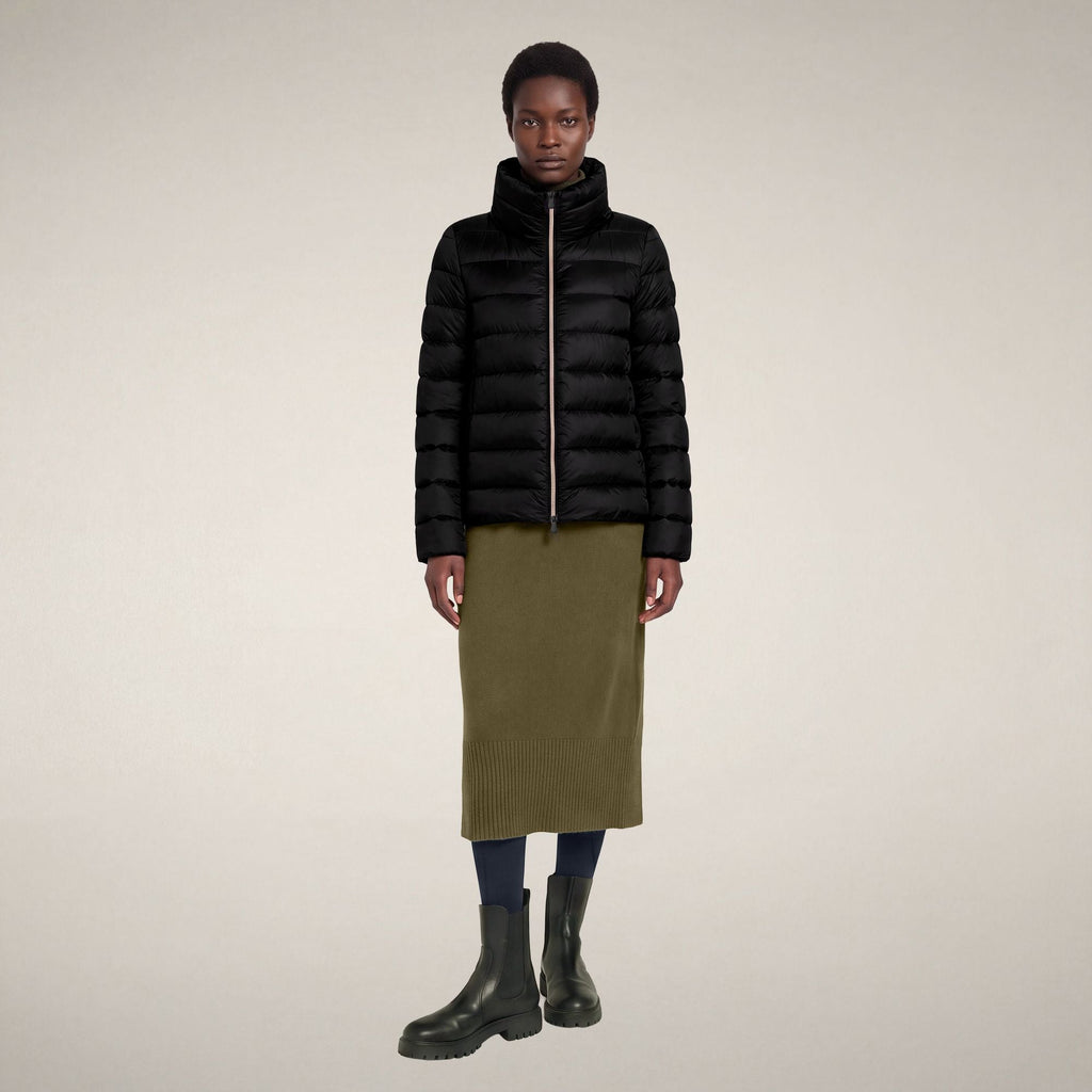 Women's Puffer Jacket Elsie in Black