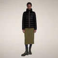 Women's Puffer Jacket Elsie in Black