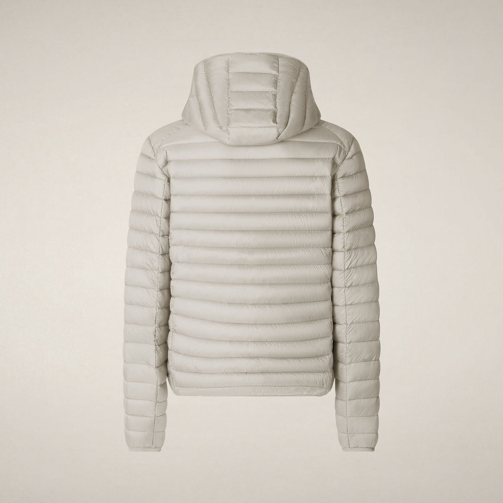 Men's puffer jacket Donald in rainy beige