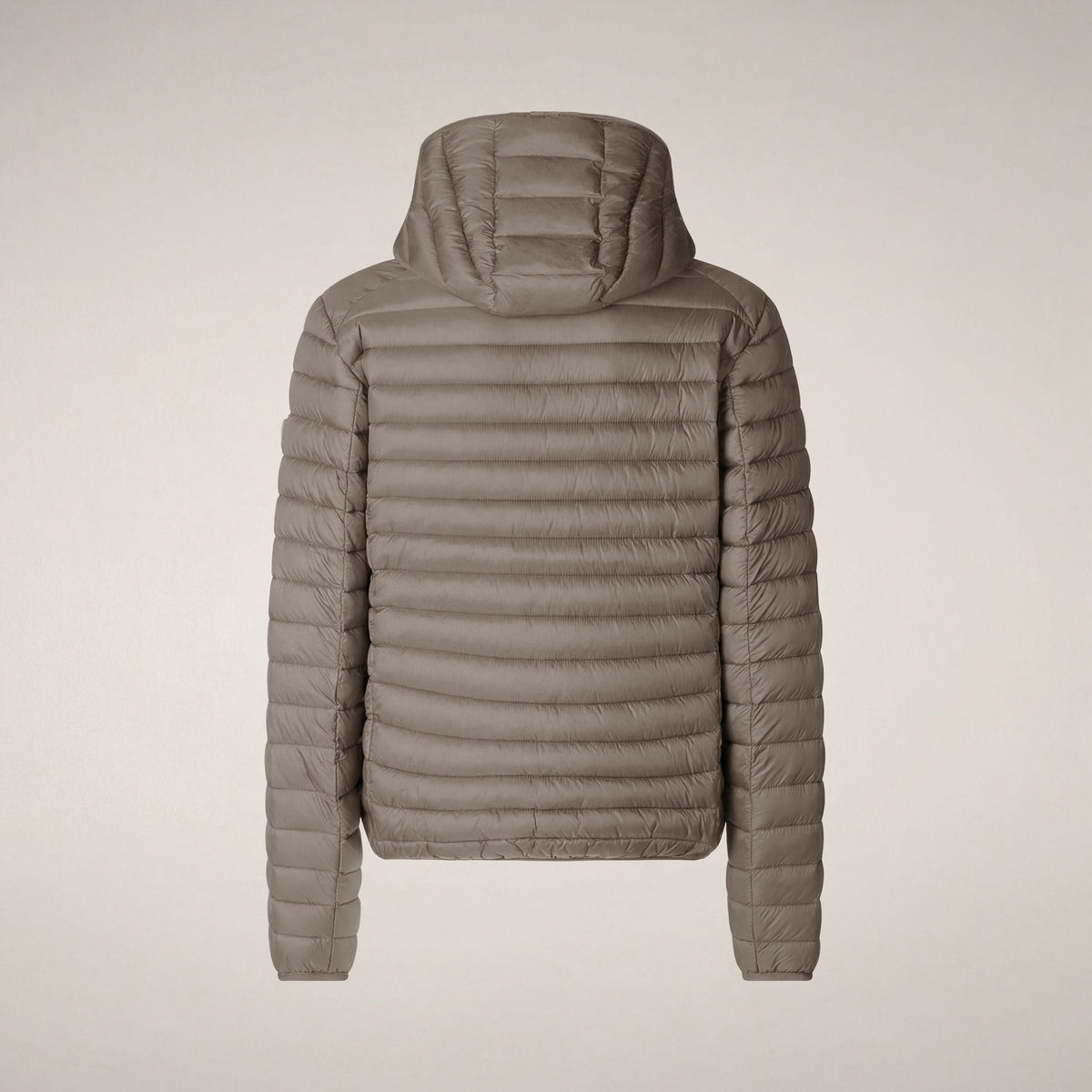 Men's puffer jacket Donald in elephant grey