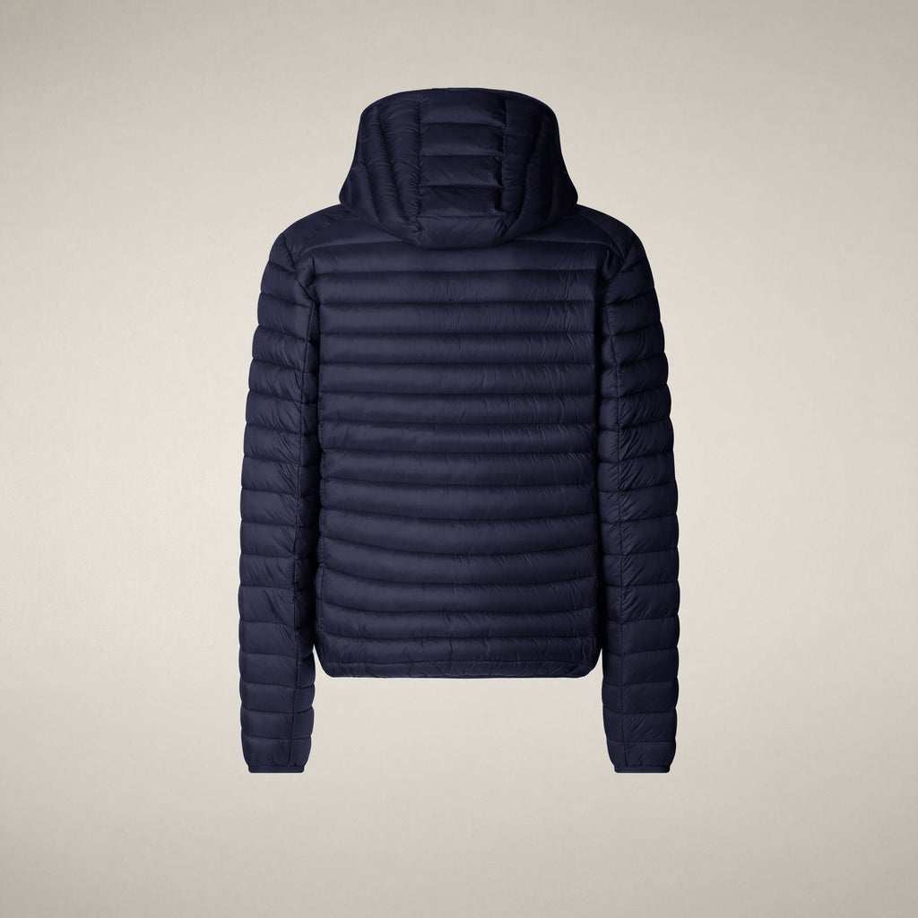 Men's puffer jacket Donald in navy blue