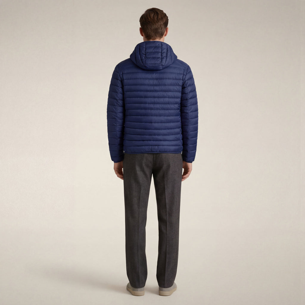Men's puffer jacket Donald in eclipse blue