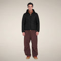 Men's Puffer Jacket Donald in Black