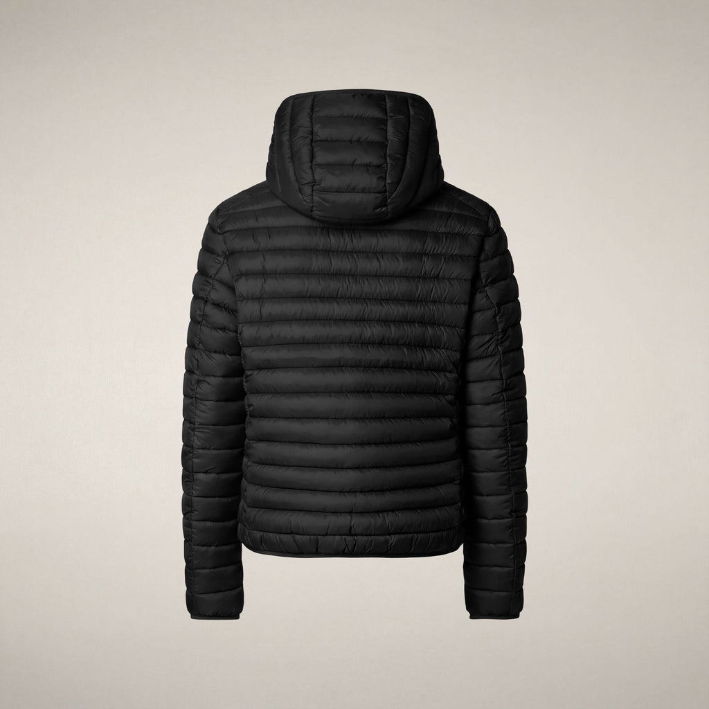 Men's Puffer Jacket Donald in Black