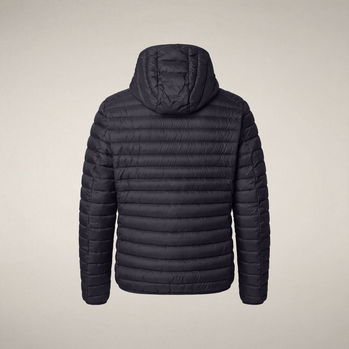 Men's Puffer Jacket Donald in Grey Black