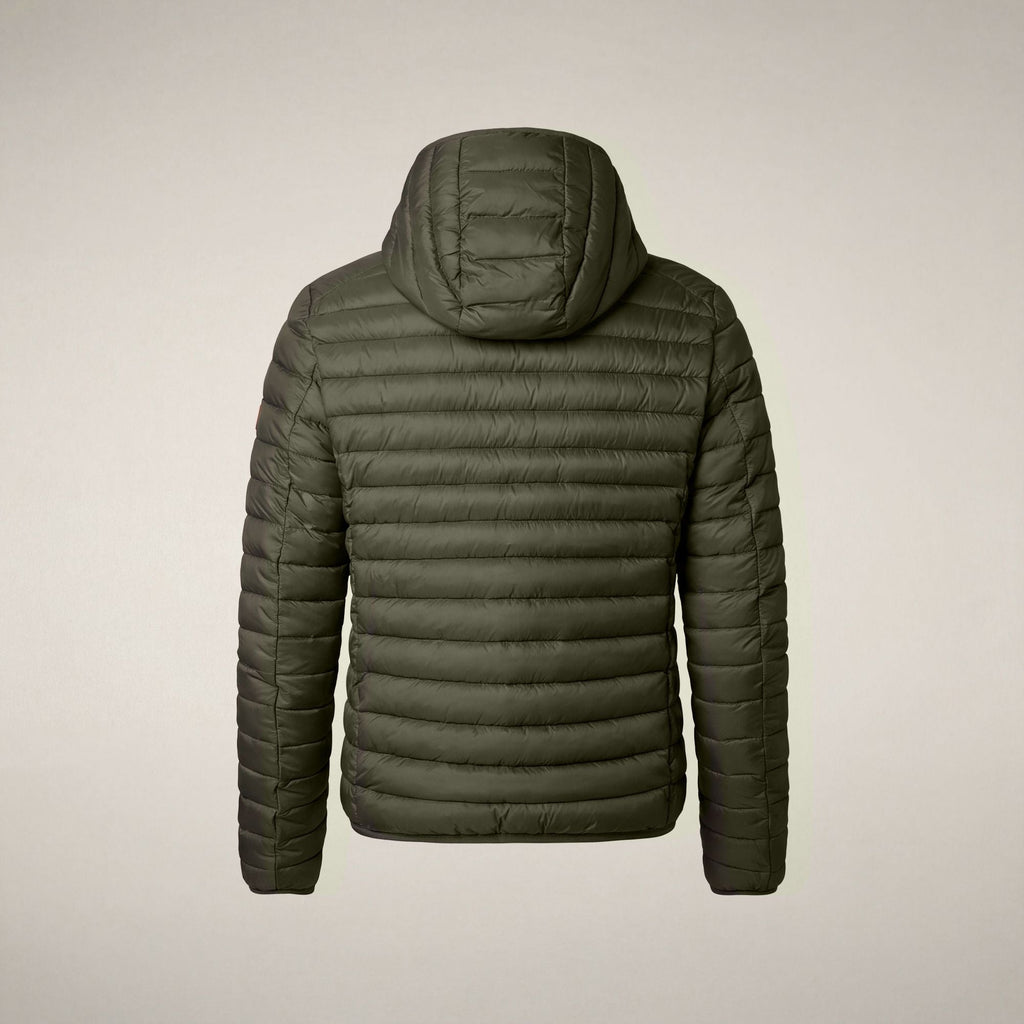 Men's Puffer Jacket Donald in Land Green