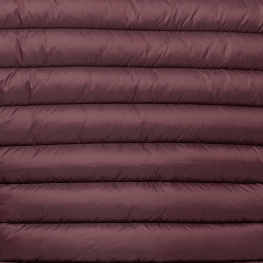 Men's Puffer Jacket Donald in Burgundy Black