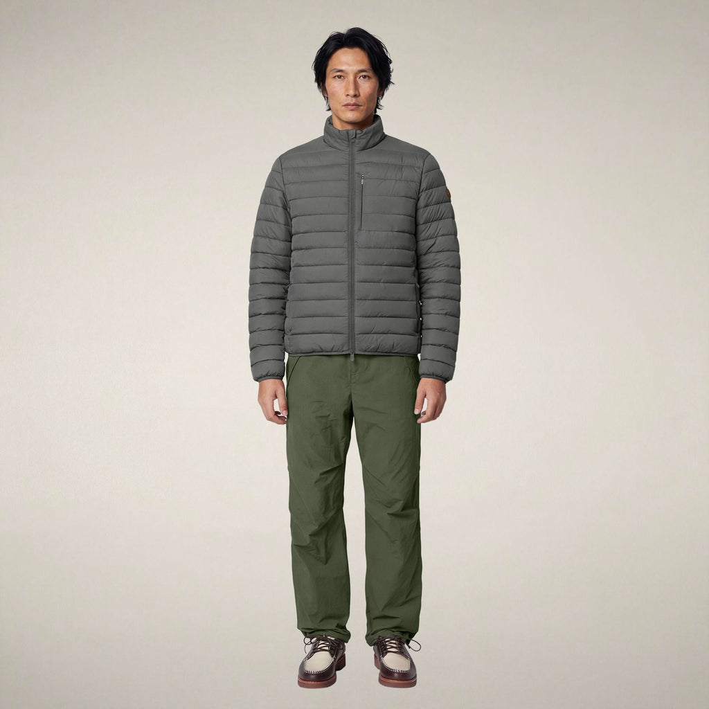Men's Puffer Jacket Erion in Gunmetal Grey
