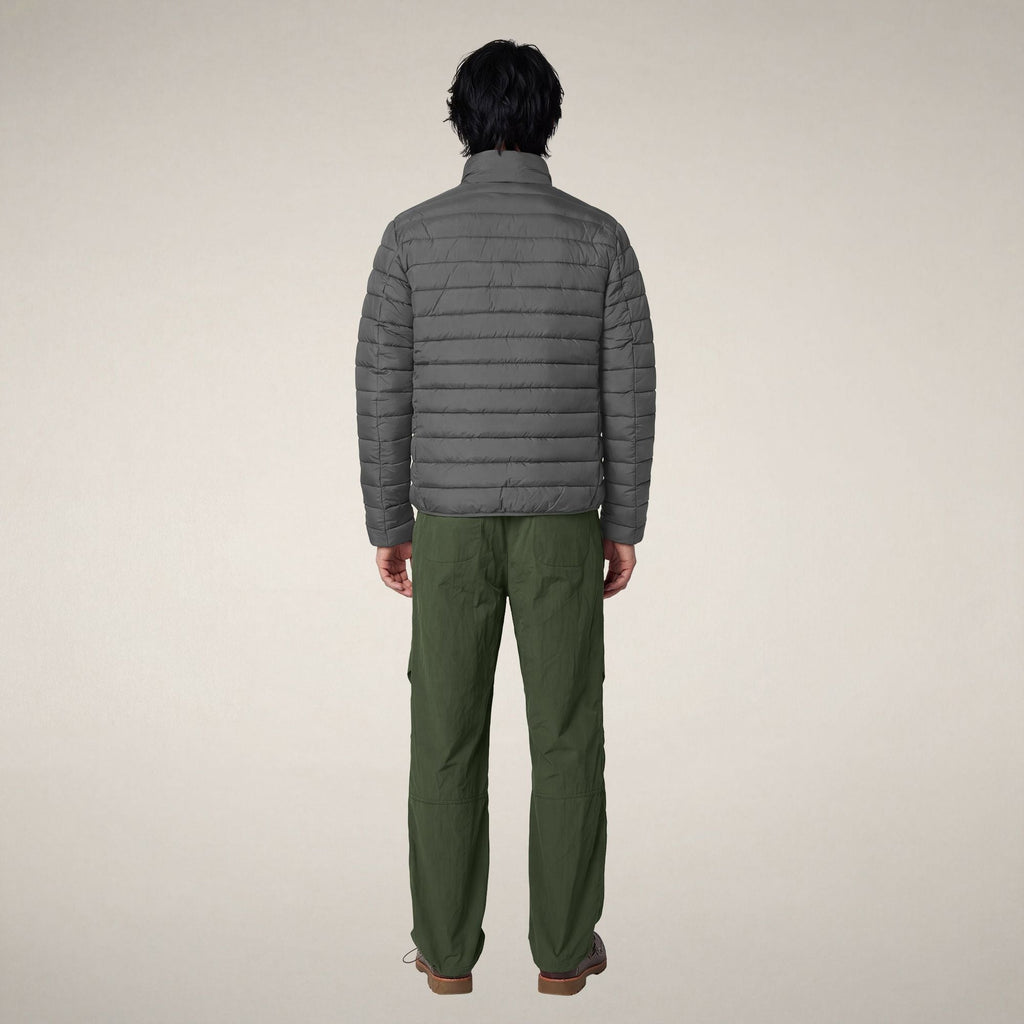 Men's Puffer Jacket Erion in Gunmetal Grey