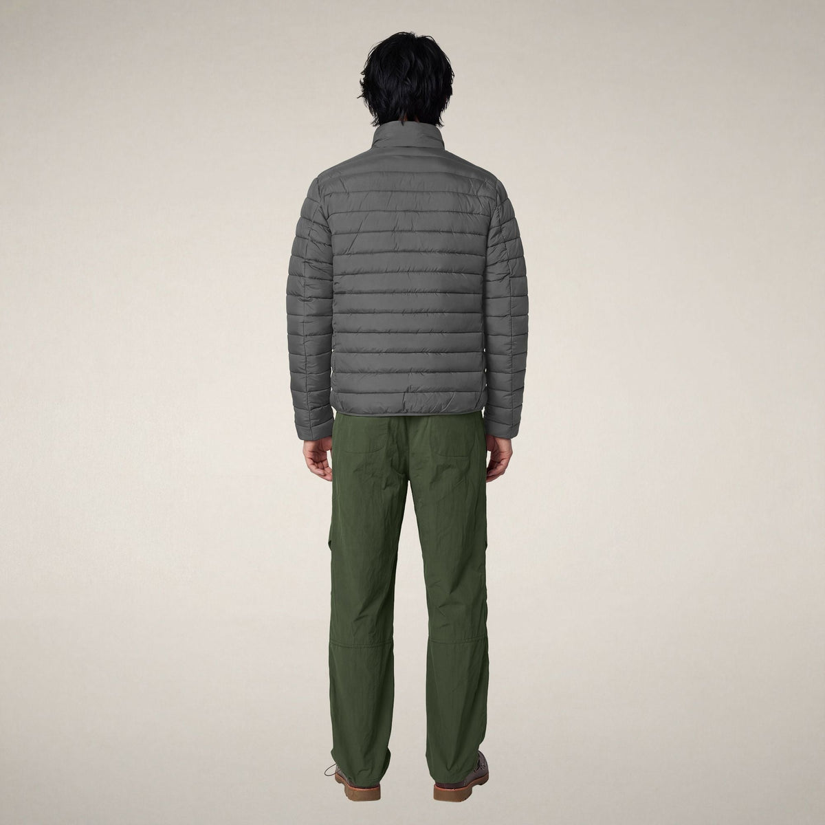 Men's Puffer Jacket Erion in Gunmetal Grey