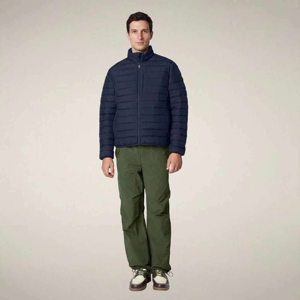 Men's Puffer Jacket Erion in Blue Black
