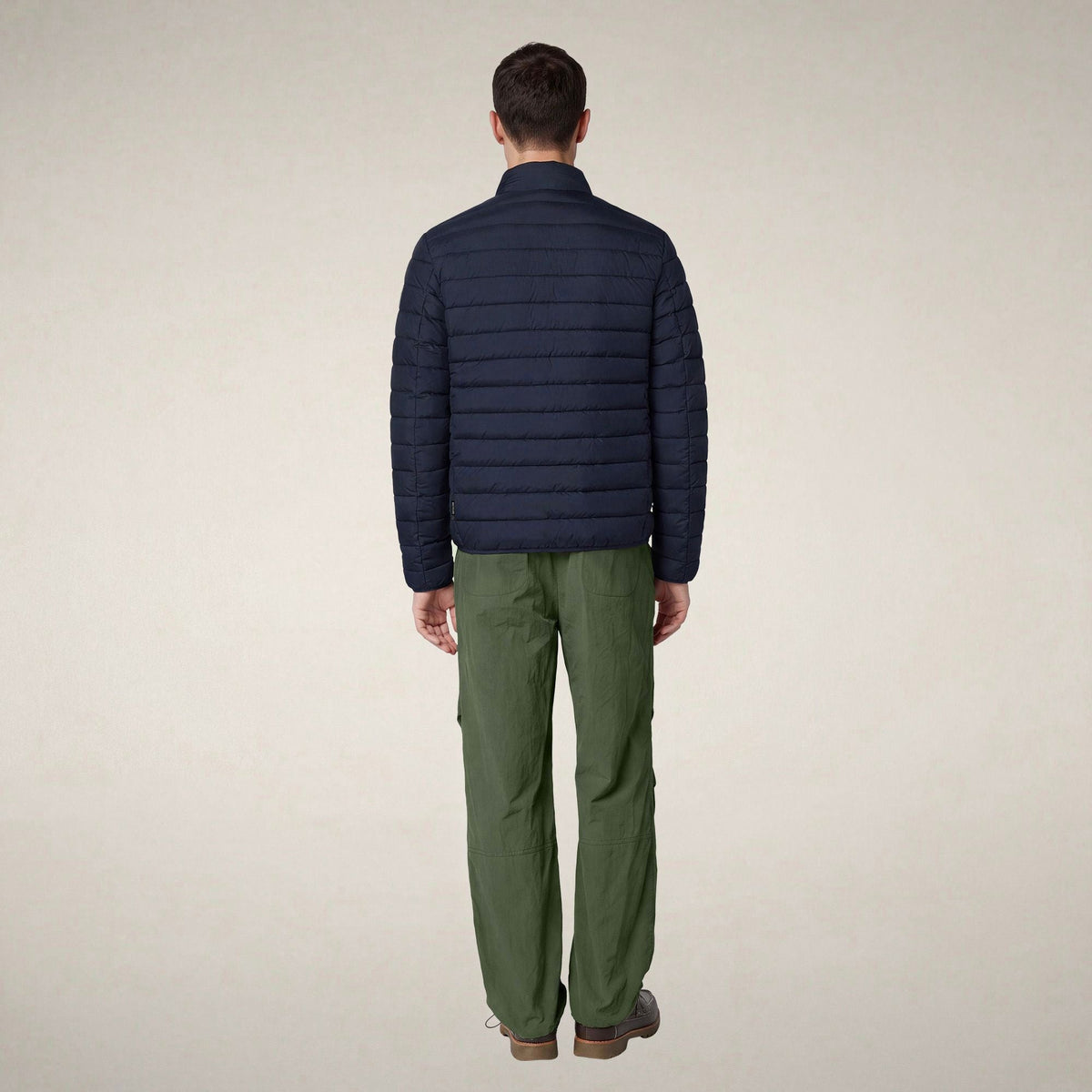 Men's Puffer Jacket Erion in Blue Black