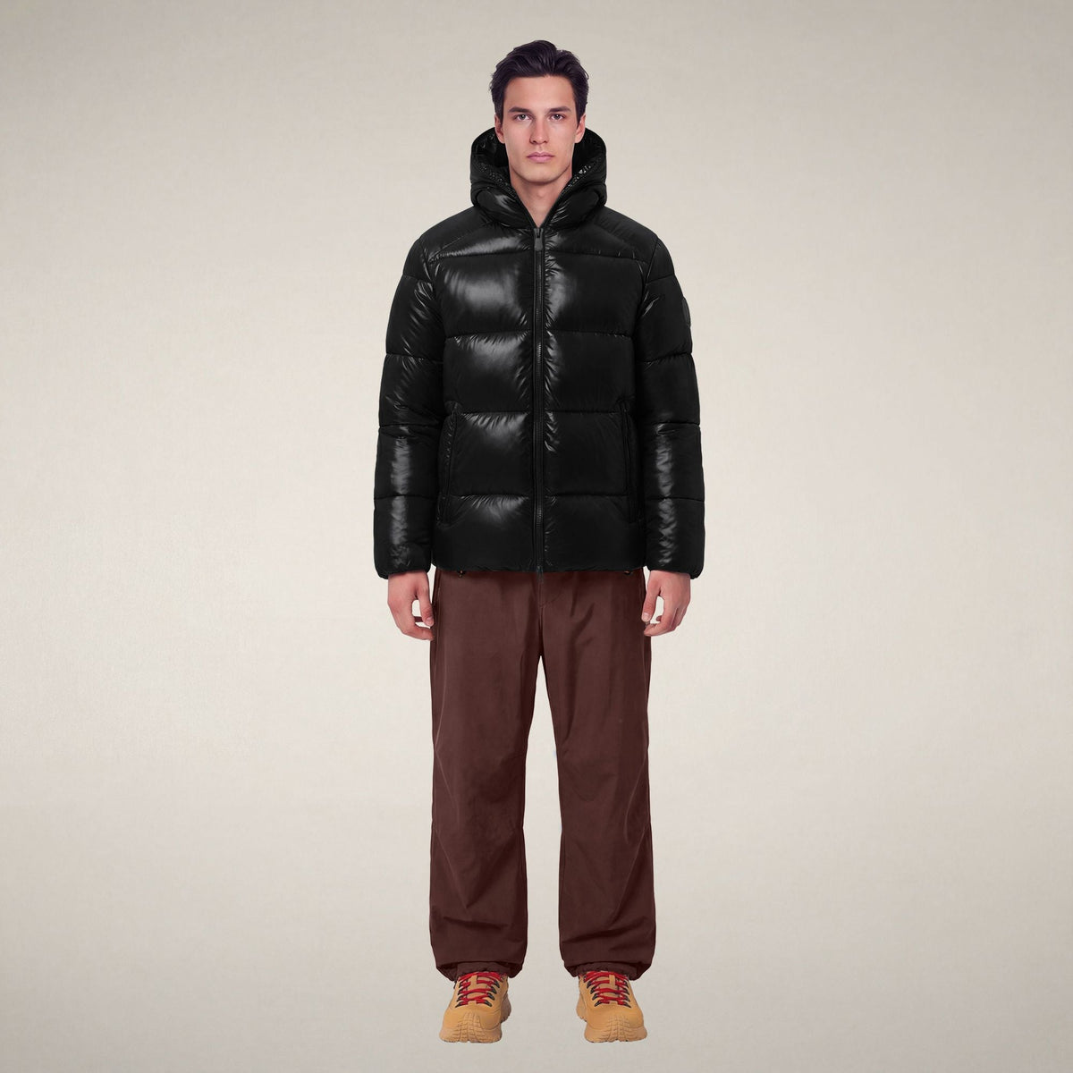 Men's Puffer Jacket Edgard in Black
