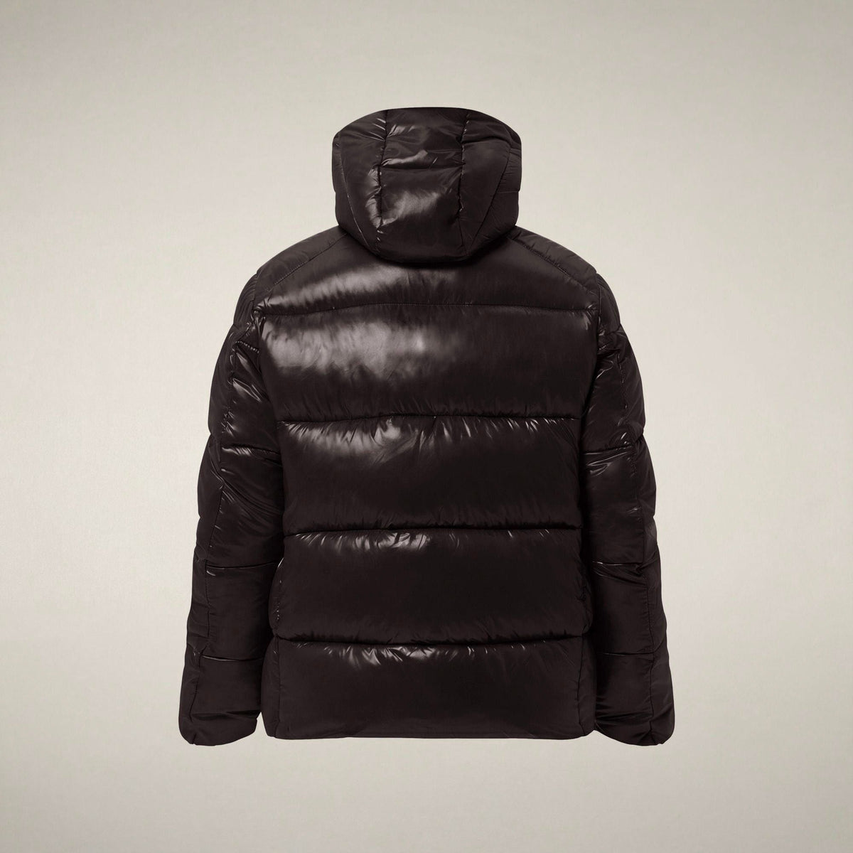 Men's Puffer Jacket Edgard in Brown Black