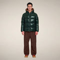 Men's Puffer Jacket Edgard in Nori Green