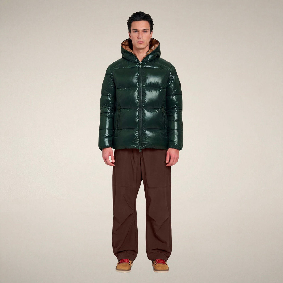 Men's Puffer Jacket Edgard in Nori Green
