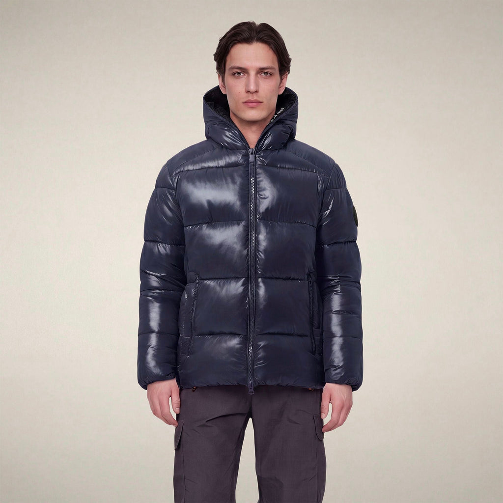 Men's Puffer Jacket Edgard in Blue Black