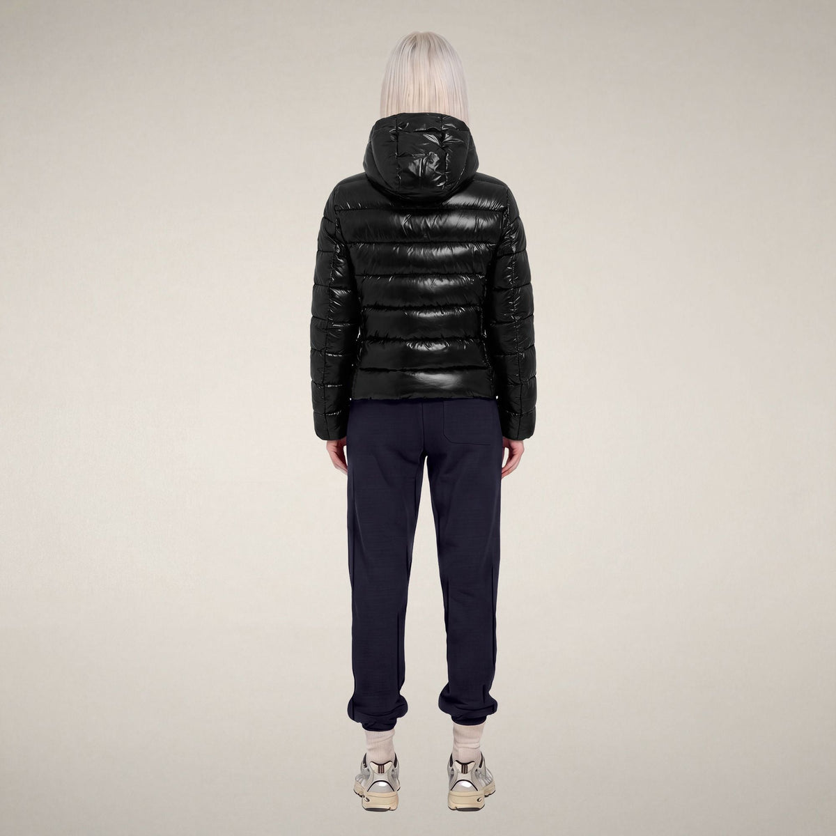 Women's Puffer Jacket Cosmary in Black