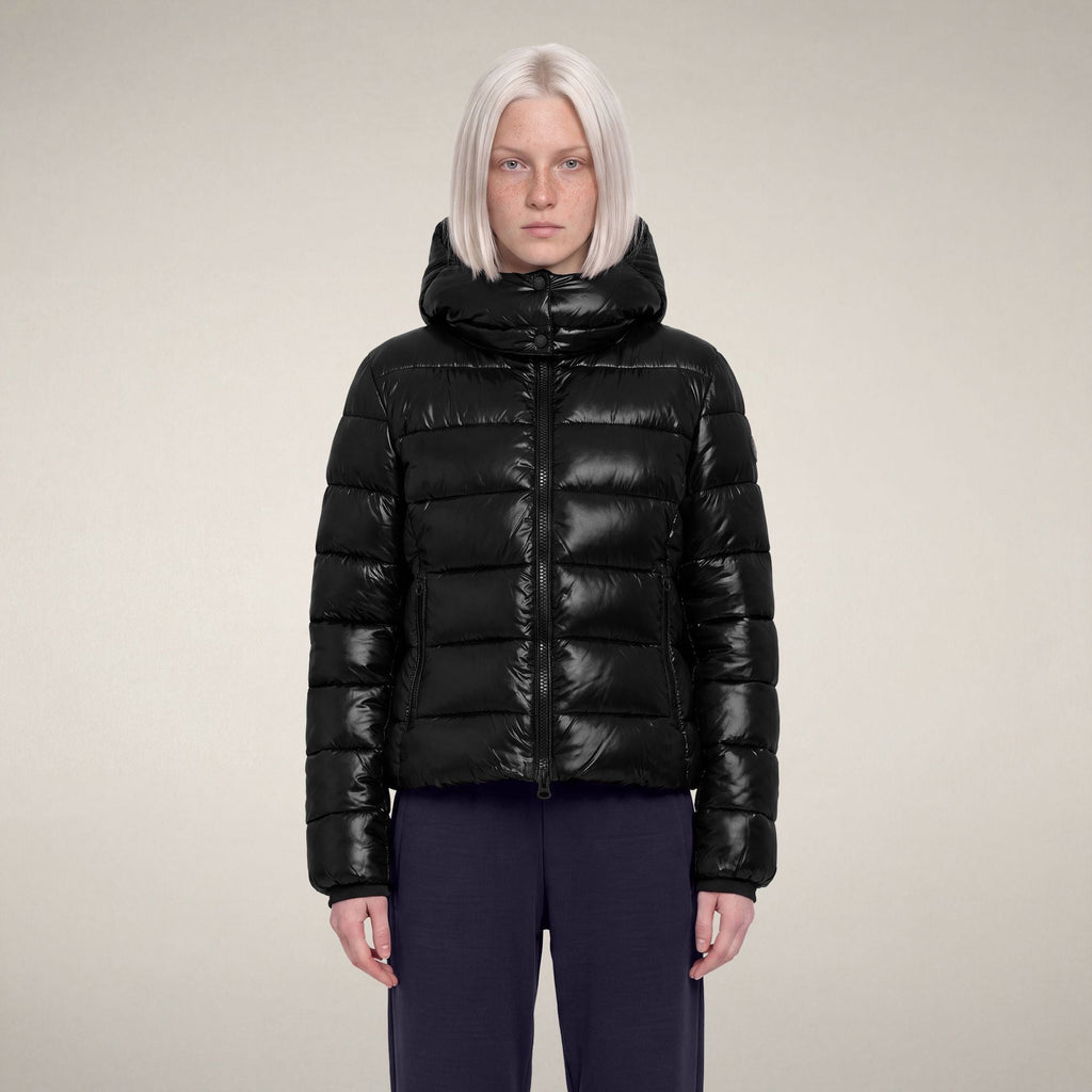 Women's Puffer Jacket Cosmary in Black