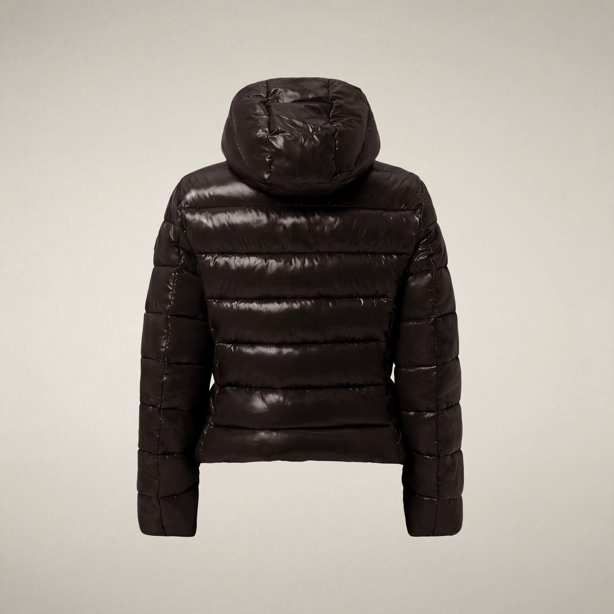 Women's Puffer Jacket Cosmary in Brown Black