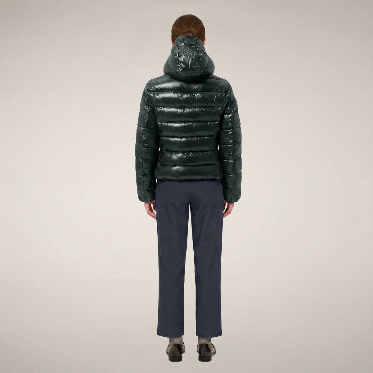 Women's Puffer Jacket Cosmary in Nori Green